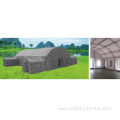 100 square meters camouflage military inflatable tent